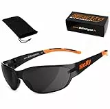 HELLY® - No.1 Bikereyes® | Bikerbrille, Motorrad Sonnenbrille, Motorradbrille | beschlagfrei, winddicht, bruchsicher | TOP Tragegefühl | Brille: i-cut