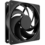 Cooler Master Mobius 120 Black Edition Gehäuselüfter - Ring Blade Design (PWM), extrem langlebiges Loop Dynamic Bearing (max. 63,1 CFM, 2,69 mmH2O, 22,6 dBA), abgeschrägter Air-Focus-Rahmen - Schwarz