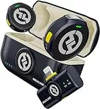 Hollyland Lark M2 kabellos Lavalier Mikrofon für iPhone14 & ältere Modelle, 300m Reichweite, Hi-Fi Audio, Rauschunterdrückung, 30h Nutzdauer, Mini-Mikrofon für Vlog(2TX + Lightning RX + Ladecase)