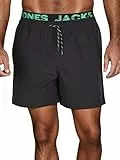 JACK & JONES Badehose Herren lang Badeshorts Doppelter Bund Maui JJSWIM Kurze Hosen Schwimmhose Shorts, Größe:XL, Farbe:Andean Toucan (12281192)