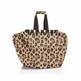 reisenthel easyshoppingbag leo macchiato – Vielseitiger Shopper – Im praktischen Design zum Zusammenrollen