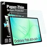 TiMOVO 2 Stück Papier Schutzfolie für Samsung Galaxy Tab A11 Plus/A9 Plus (2025/2023), Blendfreie PET Displayschutzfolie für Galaxy Tab A11+/A9+ 11 Zoll Tablet, Schreiben und Zeichnen wie auf Papier