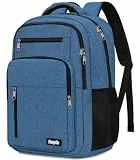 Skaypibs Rucksack für Damen und Herren, Arbeit, Reisen, Laptop-Rucksäcke, A6-Blau, 39.62 cm