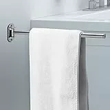 Handtuchhalter Bad 180̊ Schwenkbar Handtuchstange Wand Teleskop von 40cm bis 60cm Badetuchhalter Rostfreier Edelstahl Hantuchhalterung Badezimmer Küche Wandmontage Bohren…