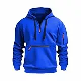 Generisch Sweatshirt Mit Tasche Herren Kapuzenpullover Oversize Hoodie Winter