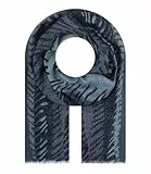 Majea Halstücher Damen Tuch Kopftuch Halstuch Schal Damen-Schal Tücher Stola (880037) (blau 9)