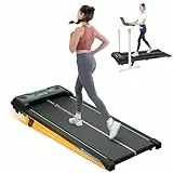 CITYSPORTS Laufband | Elektrisches Walking pad für Zuhause, Mit Bluetooth-Musikwiedergabefunktion, LED-Anzeige und Riemenscheibe 1-6KM/H,110KG(schwarz grün)