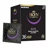 SKYN LifeStyles Elite Kondome, synthetisches Polyisopren-Kondome, latexfrei, 36 Stück (Verpackung kann variieren)
