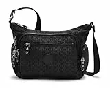 Kipling GABBIE S Kleine Umhängetasche, Signature Emb (Schwarz)