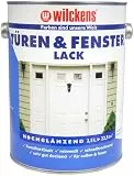Türen & Fensterlack 2,5 l ca. 35 m² Wilckens Türenlack Lack reinweiß außen Innen Decklack