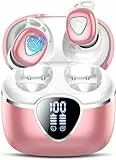 buwy Mini Wireless Kopfhörer kabellos Headphones in Ear Kopfhörer Bluetooth Kinder Unsichtbar Klein Drahtlos Bluetooth Ohrhörer Schnurlos Schlafkopfhörer