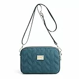 YANAIER Damen Handy Umhängetasche Schultertasche Wasserdicht Nylon kleine Tasche Handytaschen zum Umhängen Frauen Brieftasche Blau-1