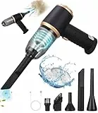TIDEVAN Handstaubsauger Kabellos Akku Handstaubsauger Multifunktionaler für Auto,12000Pa Mini Staubsauger Autostaubsauger,3 in 1 Handstaubsauger Akku Kabellos mit Waschbar HEPA-Filter für Auto,Haus