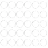 Yolev 60 Stück Klare Piercing Retainer Set 20G Acryl Nasenring Bauchring Septum Piercing Transparent Kit Augenbraue Zunge Lippe Knorpel Labret Piercings Industriestab Kunststoff Piercing Schmuck