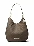Michael Kors Damen Lillie Hobo Schultertasche, Brown/Acorn, 31.8 x 34.3 x 12.7 cm