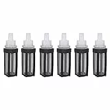6pcs Micro Pump Filter Wassereinlass Rahmen Bewässerung Clean 8mm Edelstahl Net Schlauchzubehör MEHRWEG VERPACKUNG