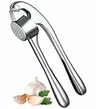 Knoblauchpresse, Küchenutensil mit benutzerfreundlichem Griff – Effizientes Werkzeug zur Knoblauchpaste-Gewinnung – Einfach sauber zu haltende Garlic Press