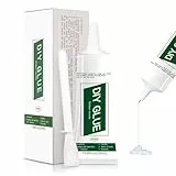 Miioto Bastelkleber Transparent, Modellbaukleber, Serviettentechnik Kleber, Schnelltrocknend und Wasserfest, Geeignet für Modelle, Bastelarbeiten, Papier- und Kleinteile etc - 50ml