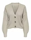 ONLY Damen Pullover 15211521 Pumice Stone Xs