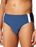 Schiesser Herren Badehose mit Bein Badeshorts mit Schlüsseltasche Jersey enganliegend Single Jersey - Aqua