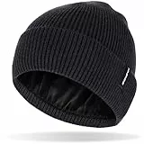 HASAGEI Mütze Herren Damen, Strickmütze Damen, Winter Beanie Mütze Mit Fleecefutter, Mode Cuffed Strickmütze, Thermo Unisex Wintermütze für Outdoor Sports Reisen Skifahren Laufen Radfahren Party
