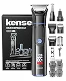 kensen Barttrimmer Herren,18 In 1 Bartschneider Set Wasserdicht Beard Trimmer Usb-C Bart Rasierer Elektrisch Haarschneider Magnetischer Körperrasierer All-In-One Gesichtshaartrimmer Aufsatzkamm 3-15mm