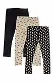 Chicco Mädchen Set aus Leggings aus Leichter Baumwolle Hose (3er Pack)