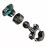 Ultimate Addons Motorrad Halterung U Bolzen Mit 25mm Kugel + 3 Adapterklemmen