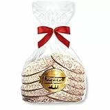 Lebkuchenwelt 10x Nürnberger Elisen Lebkuchen Bruch Inhalt: 800g - Zucker - Elisenlebkuchen Vorteilspackung aus Fabrikverkauf Glasierte Lebkuchen