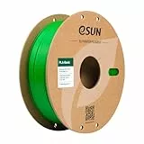 eSUN PLA Filament 1.75mm, PLA Basic 3D Drucker Filament Maßgenauigkeit +/- 0.03mm, 1KG Spule (2.2 LBS) Super Speedy PLA Filament für 3D Drucker,Grün