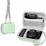 Leayjeen 4K Digitalkamera-Tasche, für saiyuanxing/VAHOIALD/GUEVWES/AUREAPIX/HOOPWNE/G7X Mark III Schutzhülle mit Tragegriff und Schultergurt (nur Tasche) Schwarz