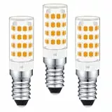 WYAANCCW E14 LED Birnen 5W, E14 Warmweiß LED Leuchtmittel,4~5W kleine Edison Schraube LED Mais Glühbirnen, E14 LED Lampen, 3 Pack