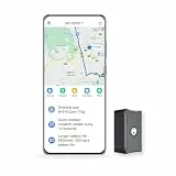 GPS-Ortungsgerät Tracker für Auto, Motorrad und Hunde, 90 Tage Standby 6000mAh, Diebstahlalarm, globale Echtzeit-Verfolgung - kostenlose SIM-Karte, App inklusive, versteckter GPS-Tracker