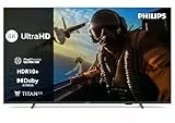 Philips 50PUS7000 4K LED Smart TV - 50 Zoll Display mit Pixel Precise Ultra HD, Titan OS Plattform und Dolby Atmos Sound - Funktioniert mit Alexa und Google Sprachassistent