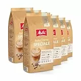 Melitta BellaCrema Speciale Ganze Kaffee-Bohnen 8 x 1kg, ungemahlen, Kaffeebohnen für Kaffee-Vollautomat, mittlere Röstung, geröstet in Deutschland, Stärke 3, im Tray