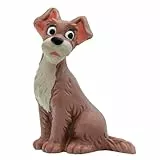 Bullyland 12446 - Spielfigur Strolch aus Walt Disney Susi und Strolch, ca. 5,6 cm, detailgetreu, ideal als kleines Geschenk für Kinder ab 3 Jahren