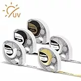 5x Phomemo P12&P12-Pro Original Thermotransfer-Etiketten 12mm x 4m Mehrfarbig Q5-231/Q5-335/Q5-334/Q5-831/Q5-931 Haltbar Hitzebeständig Selbstklebend für Phomemo P12&P12-Pro &LT12 Etikettendrucker