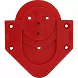 BULL'S Profix Bristle Board Wandhalter, Rot, 1 Stück