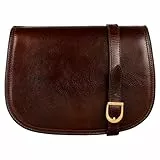 Time Resistance Leder Umhängetasche Damen - Messenger Bags - Schultertasche - Ledertasche - Damen Tasche - Crossbody Bag