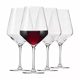 Krosno Große Rotweingläser Avant-Garde, 4er Set, 730 ml