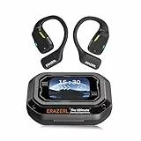 Neu 2025 KI Übersetzer Kopfhörer, 3-in-1 Echtzeit Sprachübersetzer Ohrhörer mit 135 Sprachen&7 Modi, Bluetooth 5.4 Kopfhörer Übersetzer mit App&Digitalanzeige, 48H Laufzeit für Reisen/Business Schwarz