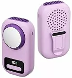 Morelax Tragbarer Mini Ventilator Hand mit Eiskühlung & Digitalanzeige, USB-C,5 Stufen