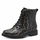 Jana Damen 8-25282-45 Stiefelette, Dark Leopard, 39 EU