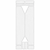 Riesel Design Gabelschutzaufkleber Fork:Guard Transparent