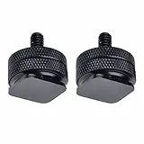 NEEWER Zwei (2) Packung mit Haltbare Pro 1/4' Montageplatte für Stativgewinde auf Blitzschuh