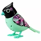 Silverlit 88296 - Digi Bird Cardinal mit Käfig, Elektronische Haustier