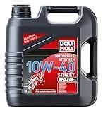 LIQUI MOLY Motorbike 4T Synth 10W-40 Street Race | 4 L | Motorrad 4-Takt-Öl | Art.-Nr.: 20754