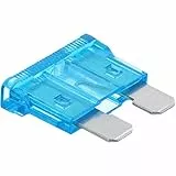 CARTREND 10473 Flachstecksicherungen-Set 15 Ampere, Blau, 5-teilig