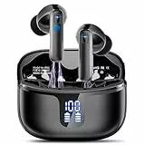 Motost Bluetooth 5.4 Kopfhörer, In Ear Kopfhörer Kabellos Bluetooth 2026 Neu Kabellose Kopfhörer mit 4 ENC Mic, 6D Tiefer Bass, 42 Std Noise Cancelling Ear Buds, IP7 Wasserdicht Sport Ohrhörer, USB-C