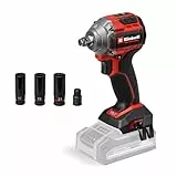 Einhell Professional Akku-Schlagschrauber TP-CW 18/260-C Li BL-Solo Power X-Change (18 V, 260 Nm Drehmoment, 500 Nm Lösemoment, Brushless, Außenvierkant-Aufnahme, ohne Akku)